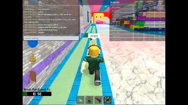 Roblox make a cake how to get gold cupcake and cake is a lie смотреть онлайн