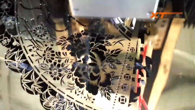 резка меди через станок лазерной резки XTLASER смотреть онлайн