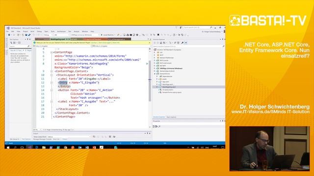 .NET Core, ASP.NET Core, Entity Framework Core – nun einsatzreif? смотреть онлайн