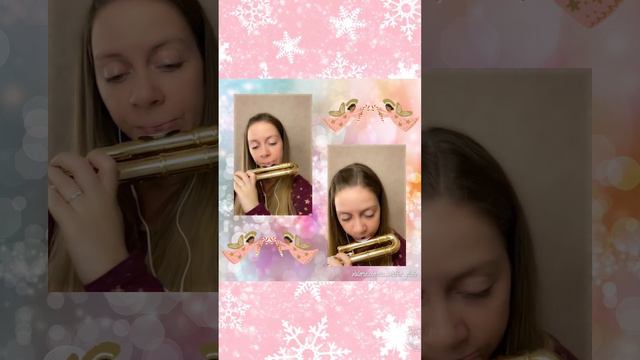 Angels We Have Heard On High ~ Alto Flute Duet смотреть онлайн