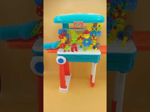 BAZUMI / Игровой набор детский конструктор мозаика с шуруповертом смотреть онлайн