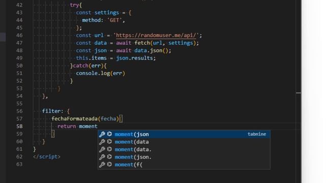 Formato de fechas | Moment JS [ Vuejs En Español ] смотреть онлайн