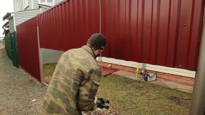 Усиление забора