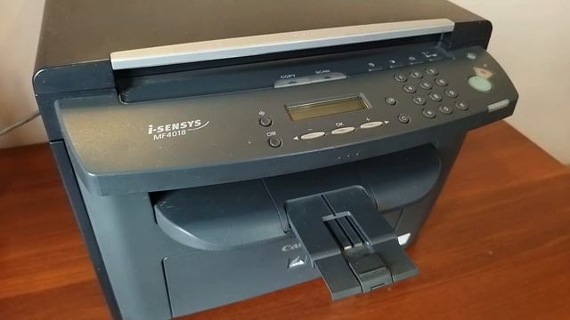 МФУ Canon MF4018. Застревает бумага при печати. смотреть онлайн