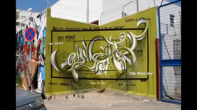 Бесподобные рисунки 3d граффити на стенах, парящие в воздухе смотреть онлайн