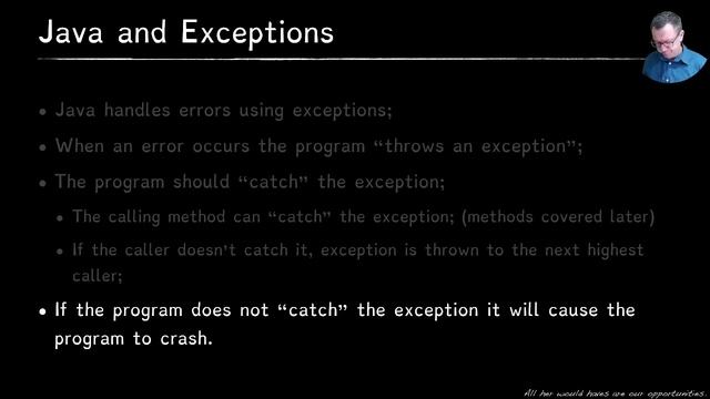 04 Validation and Exceptions смотреть онлайн