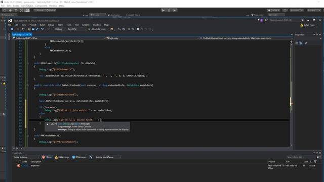 Unity 5.5 Tutorial for UNET (HLAPI) Lobby - Quickstart and Flow смотреть онлайн