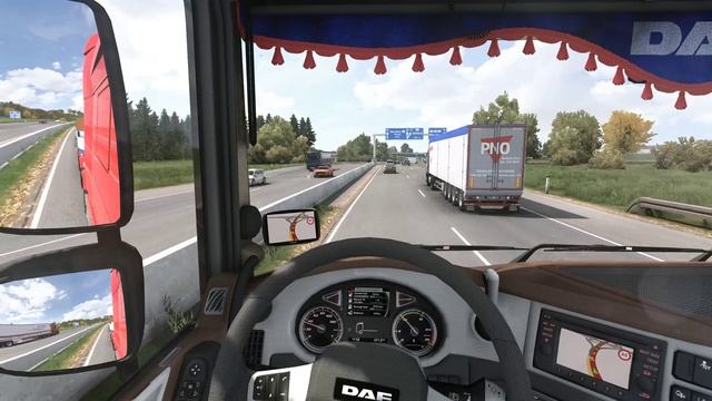 Euro Truck Simulator 2 | ETS2 1.46 | Daf XF Euro 6 | Promods2.63 | Graz (A) to Munchen (D) смотреть онлайн