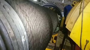 Кран г/п 250 т. Запасовка грузового каната.