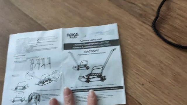 Распаковка — Санки детские Ника Тимка 5 Универсал смотреть онлайн