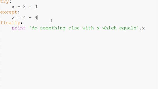 Python Programming Tutorial: Try Except Else Finally смотреть онлайн