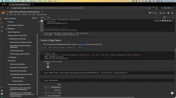 LlamaIndex Workshop: Building RAG with Knowledge Graphs