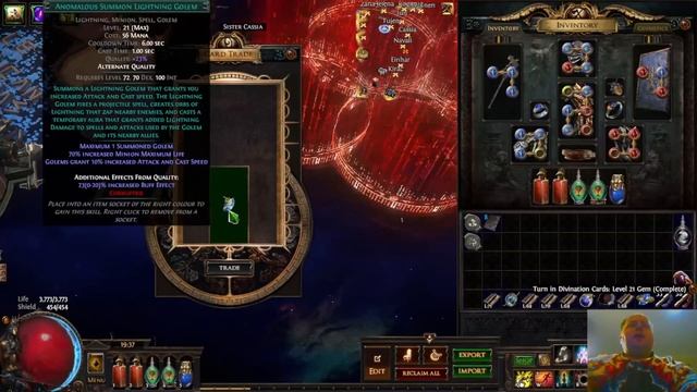 Profitable Divination Cards In Trade League: The Terrible Secret Of Space - Path of Exile 3.15 POE смотреть онлайн