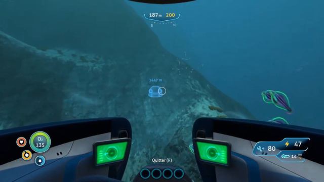 CE MONSTRE M'ATTAQUE ! // Subnautica #9 смотреть онлайн