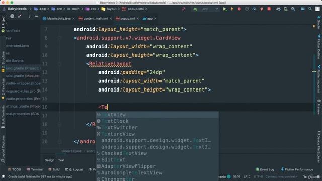 User Interface Popup Xml || #117 смотреть онлайн