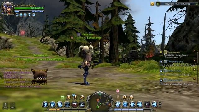 DragonNest Полёт на ВВ | DragonNest fly combo windwalker смотреть онлайн