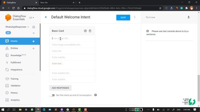 Building WhatsApp Chatbot Responses in Google Dialogflow | AiSensy WhatsApp Masterclass смотреть онлайн