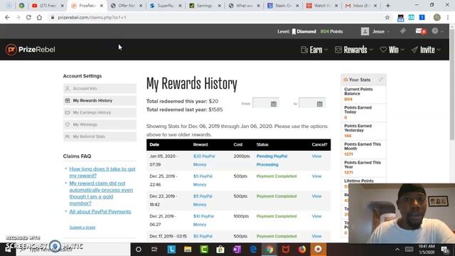 $5,776.80 PrizeRebel LifeTime Earnings 100% Free Easy How to Make Money Online 2020 Happy New Year смотреть онлайн