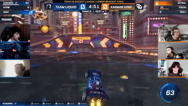 Team Liquid Vs. Karmine Corp | RLCS Tour De Rocket League | Lower Finals