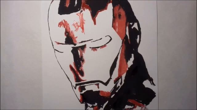 Drawing Iron Man. Рисуем Железного человека смотреть онлайн