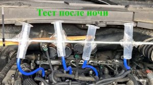 Тест форсунок на слив в обратку