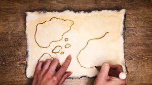 Рисуем пиратскую карту.