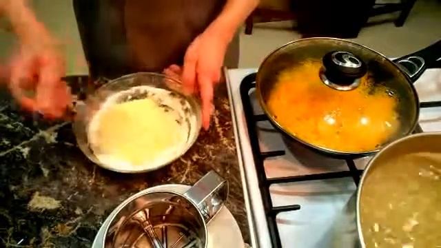 Суп с галушками