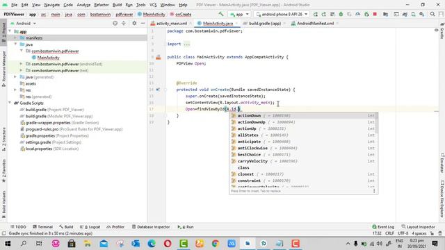 how to open pdf file in android studio bangla | How to open a PDF file in Android смотреть онлайн