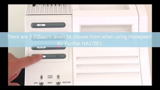 Honeywell Air Purifier HA170E1 смотреть онлайн