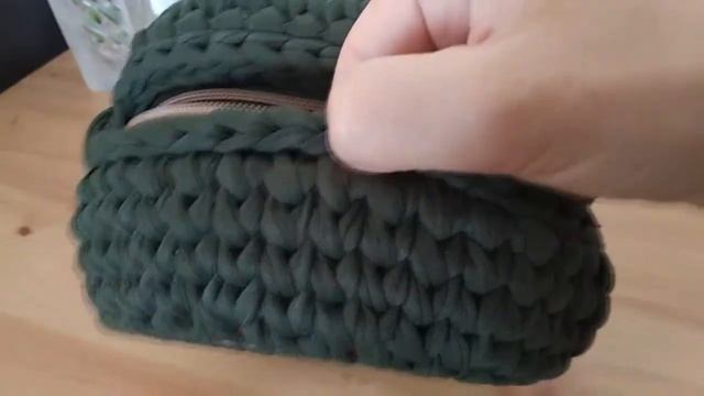 Пришиваем подклад к сумочке из трикотажной пряжи смотреть онлайн