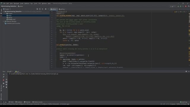 基于Python+OpenCV斑马线交叉检测 смотреть онлайн