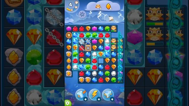 Праздник весны. Уровень 45. +10 доп.ходов. Сокровища пиратов. смотреть онлайн