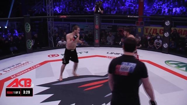 Магомед-Эмин Миятлиев vs. Артем Данильченко | Magomed-Emin Miyatliev vs. Artem Danilchenko | ACB 58 смотреть онлайн