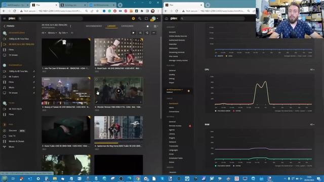 Synology DS423+ NAS 4K Plex Tests смотреть онлайн