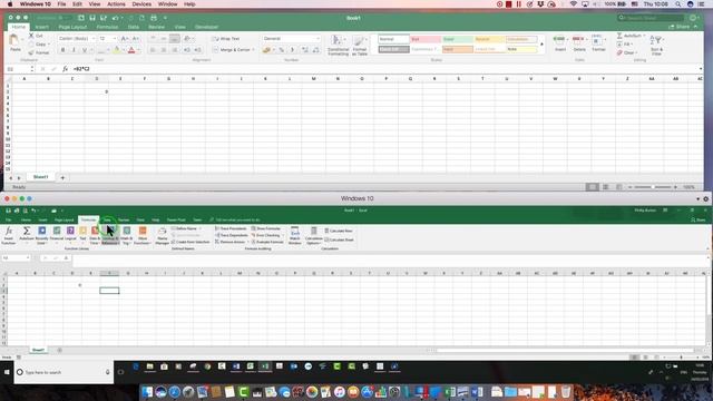 Excel for Windows and Mac Differences смотреть онлайн