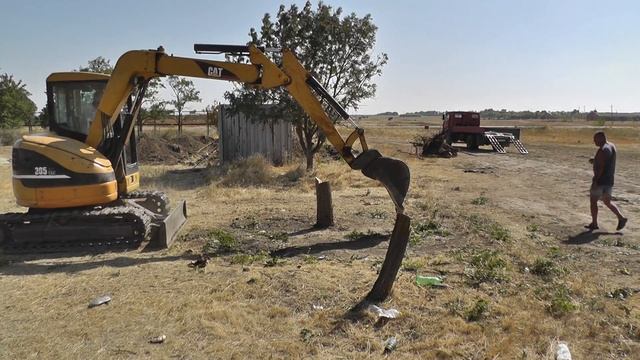 Ленточный фундамент мини экскаватором. смотреть онлайн