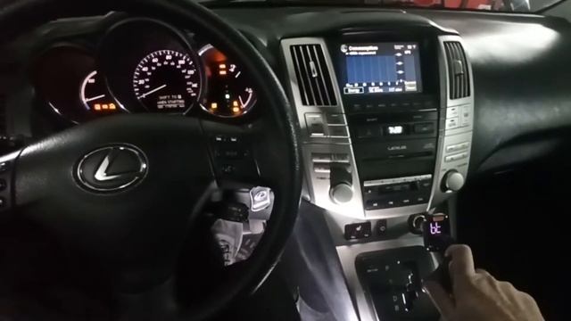 Activation "Inspection Mode 4WD" on Lexus RX400h смотреть онлайн