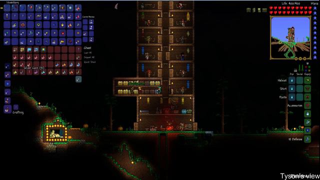 Terraria 1.2 Live Stream | Let's Play - Part 04 (Tyson) смотреть онлайн
