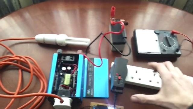 Automatic Inverter Switch Turn's On When Mains Is Cut Out.