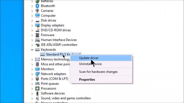 keyboard problem in windows 10 | update keyboard driver windows 10