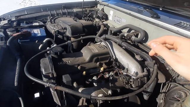 Toyota Land Cruiser J90 1KZ-TE Engine sound after 500.000km смотреть онлайн
