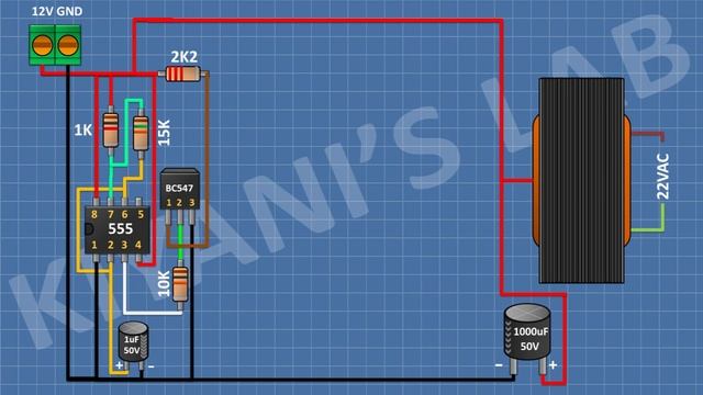 How To Make 500W Inverter Using 555 Timer