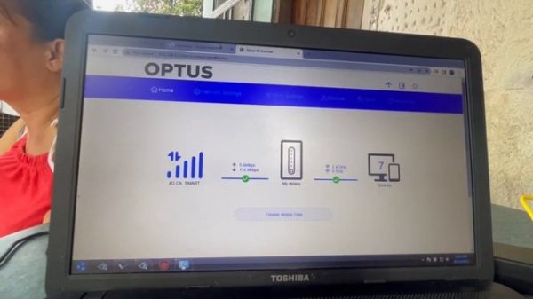 OPTUS B628-350 | SPEEDTEST | - SMART NETWORK