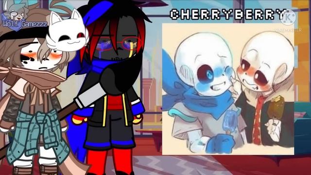 Sans AU’s react to ships || Not cannon || Read desc || remake || смотреть онлайн