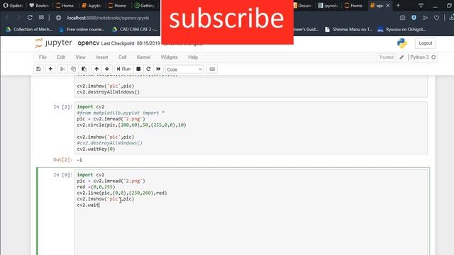 OPENCV | How to draw/line on image or photo in python смотреть онлайн