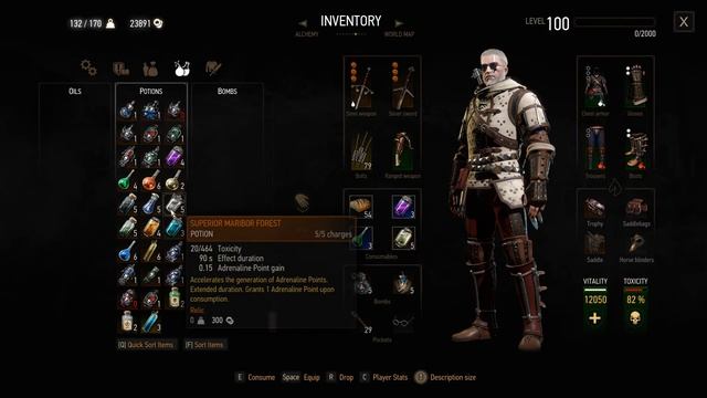 Witcher 3 - Overpowered Whirlwind смотреть онлайн