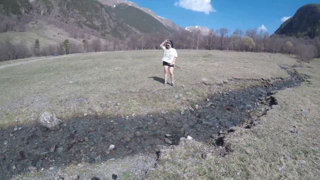 Дикарями в Горах с Палаткой, Марухское Ущелье, Походная Баня, Отдых Весной смотреть онлайн