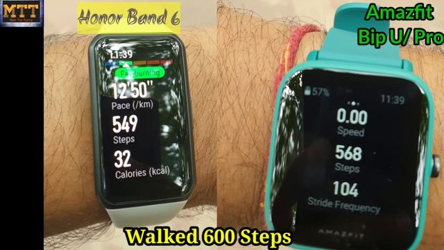 Honor Band 6 vs Amazfit Bip U and Bip U Pro. Detailed comparison. смотреть онлайн