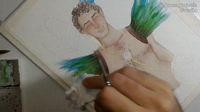 Gabriel Rosa Sketch | Out of Sketchbook | #39 | Verão смотреть онлайн
