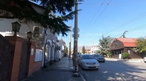 Алушта. Пройдемся от моря до автовокзала по улице Горького.